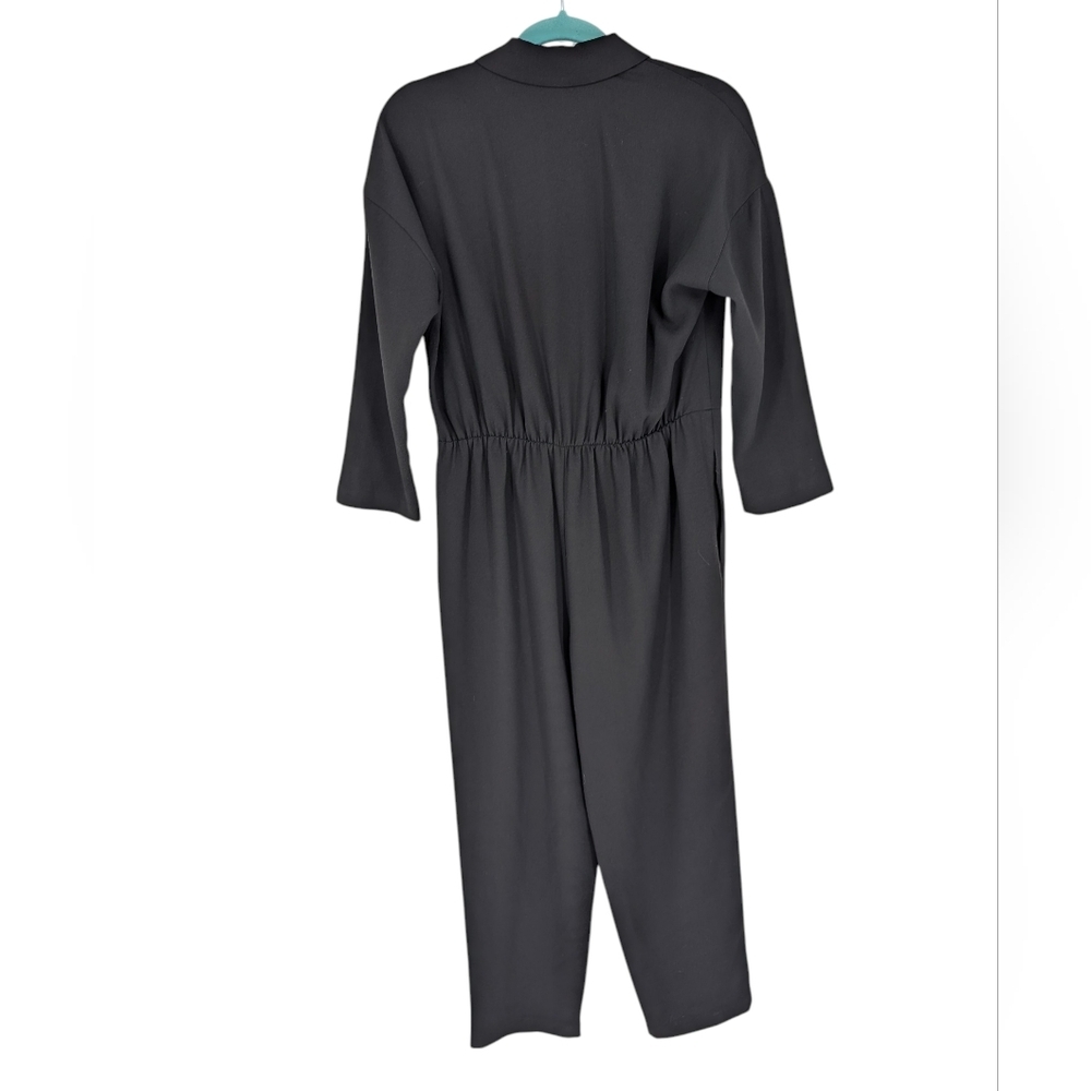 J Crew 365 Womens Black Jumpsuit in Everyday Crepe 2 - Picture 9 of 11